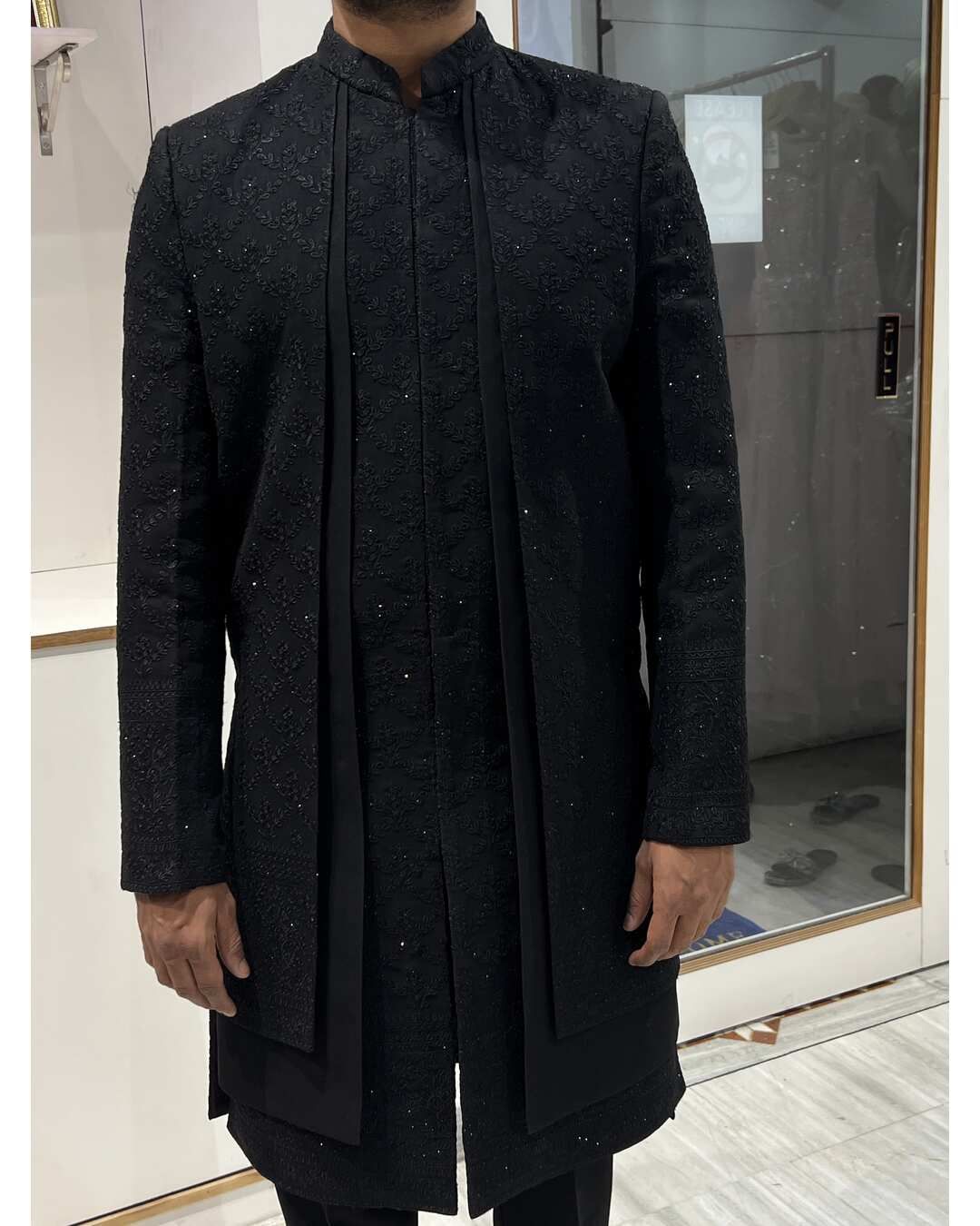 Black Indo-western collection for men