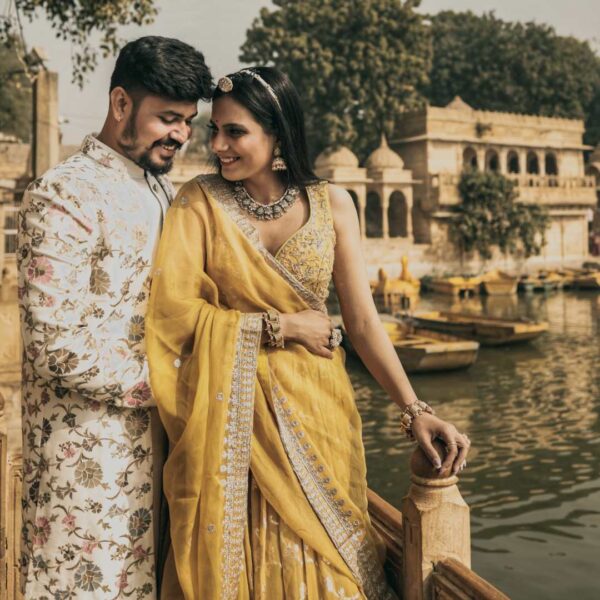 Timeless Love Looks: Rent Ethnic Couple Shoot Dresses Udaipur - Image 3