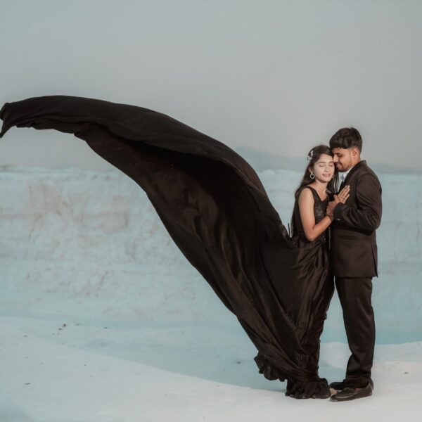 Unforgettable Black Gown for Photoshoots – Now on Rent - Image 2