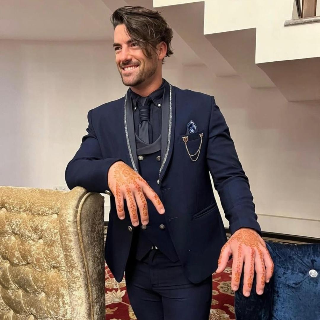 Blue Tuxedo Rental in Udaipur for Men