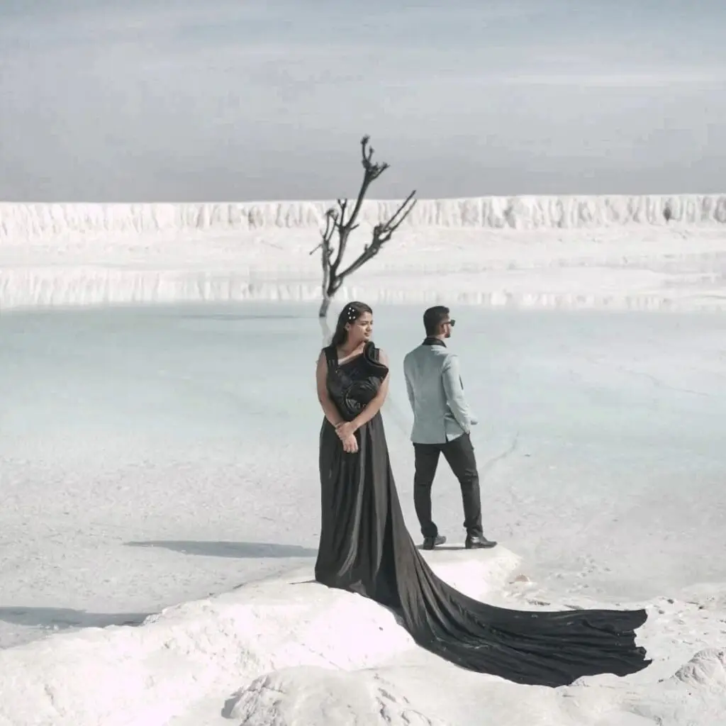 Pre-wedding photoshoot dresses on rent in udaipur