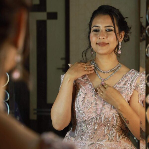 Stunning Designer Cocktail Gown on Rent at Fancyano, Udaipur