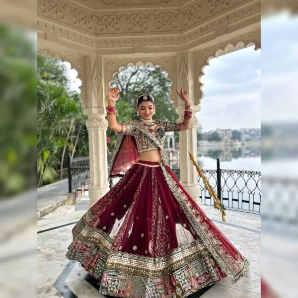 Vintage Lehenga for Rent – Royal & Elegant Outfit for Brides