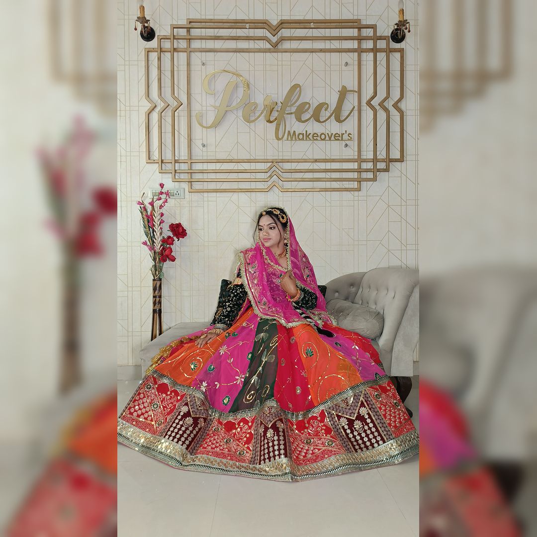 Top 1 Stunning Multicolour Vintage Lehenga – Timeless Beauty with Royal Elegance