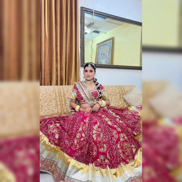 Top 1 Stunning Rani Traditional Lehenga on Rent – Embrace Royal Elegance - Image 4