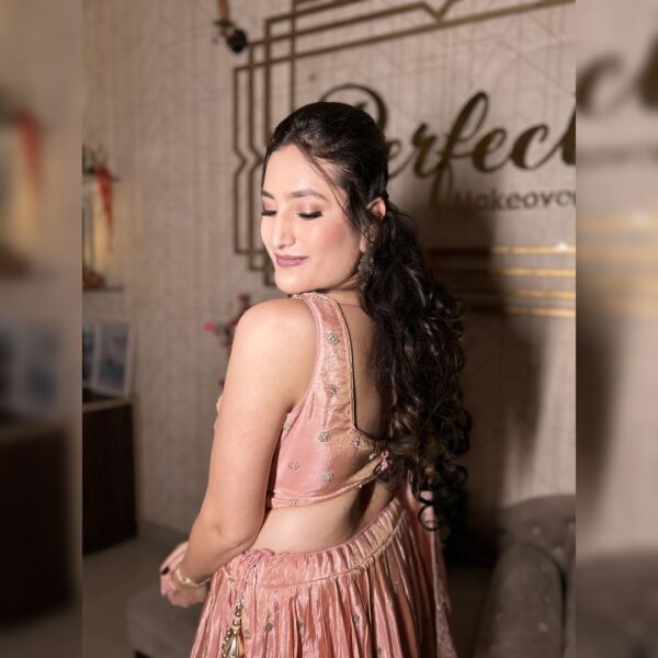 ✨ Top 1 Designer Fancy Crop Top Bridesmaid Lehenga – Look Stylish & Elegant for Weddings - Image 6