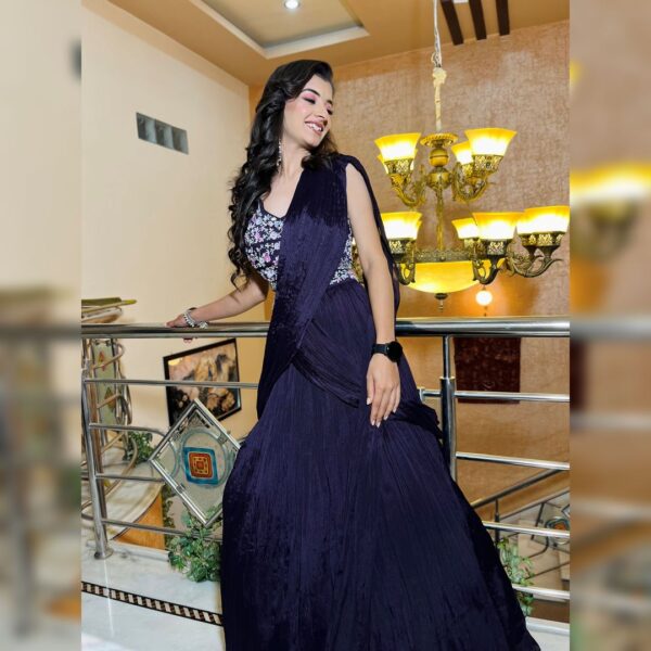 Top 7 Stunning Saree Pattern Lehenga – Elegant, Graceful & Trendy Choice for Every Occasion - Image 2