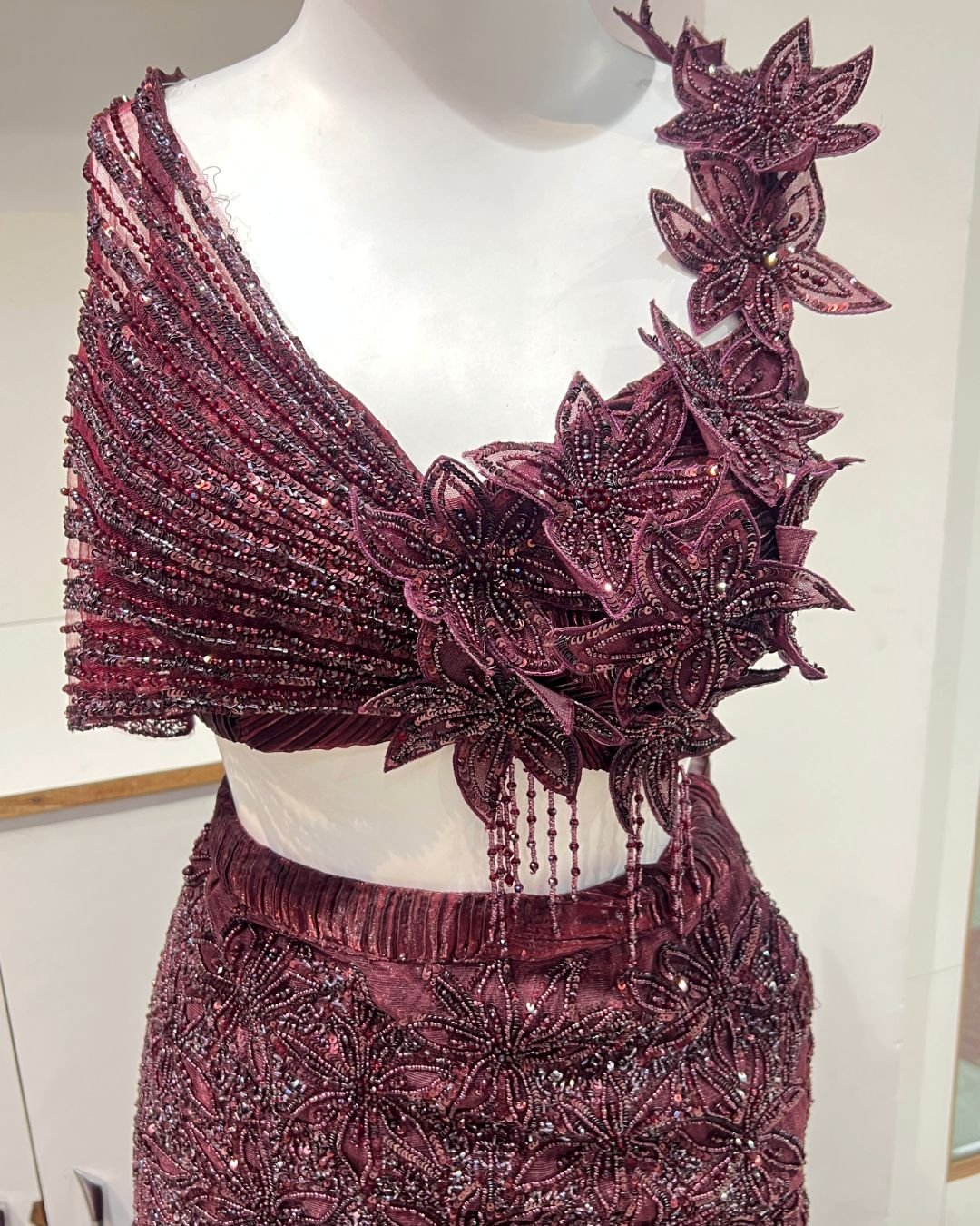 Best Fish Cut Lehenga for Reception Rental – Glamorous Designer Party Wear - Image 3