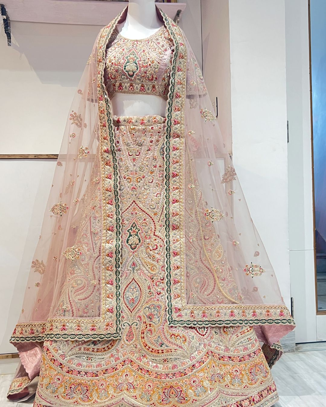 Stylish Celebrity Lehenga on Rent in Udaipur for wedding and glamorous festive celebrations