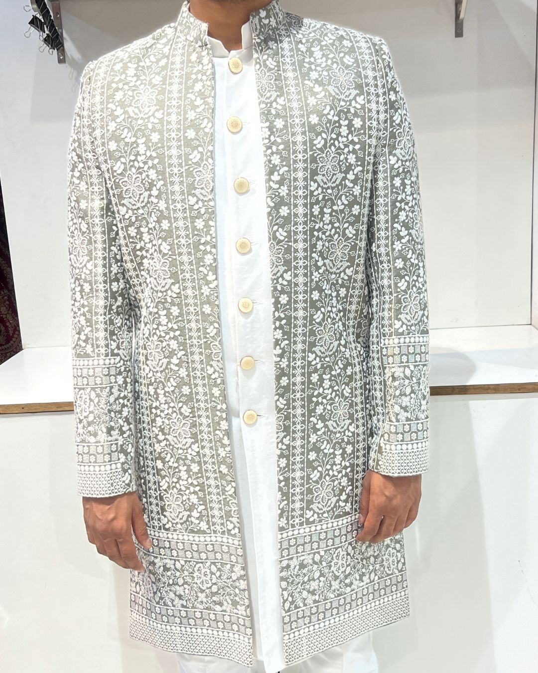 indo western dress for men sider for wedding and party wear